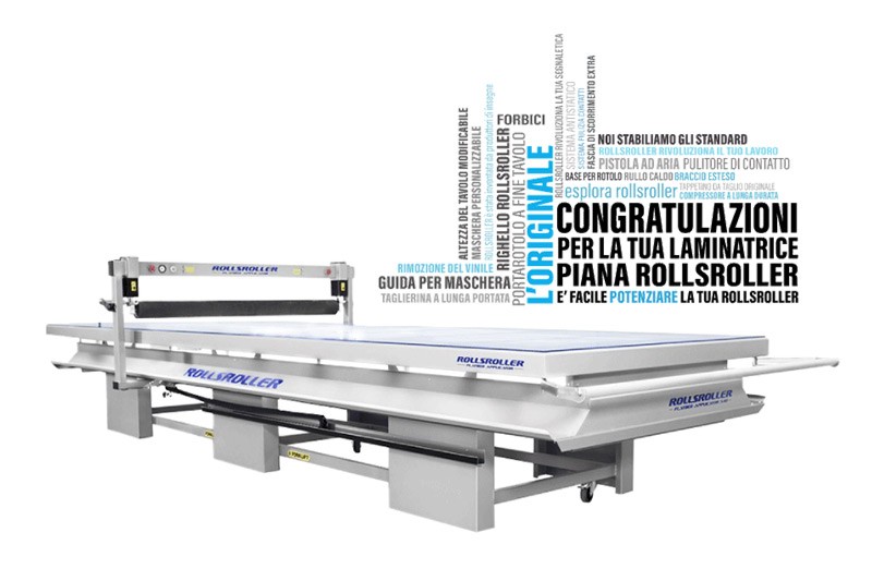 Laminatrici Flatbed Rollsroller